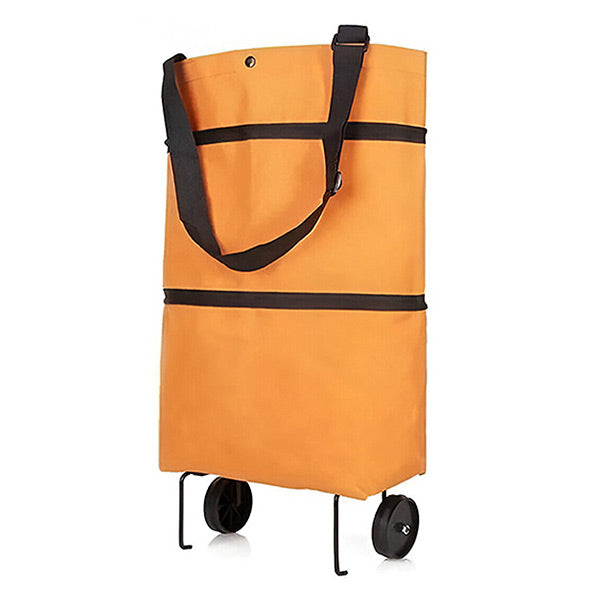 Versatile Collapsible Shopping Cart for Effortless Transport