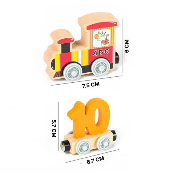 Interactive Magnetic Number Train for Early Learning