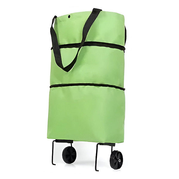 Versatile Collapsible Shopping Cart for Effortless Transport