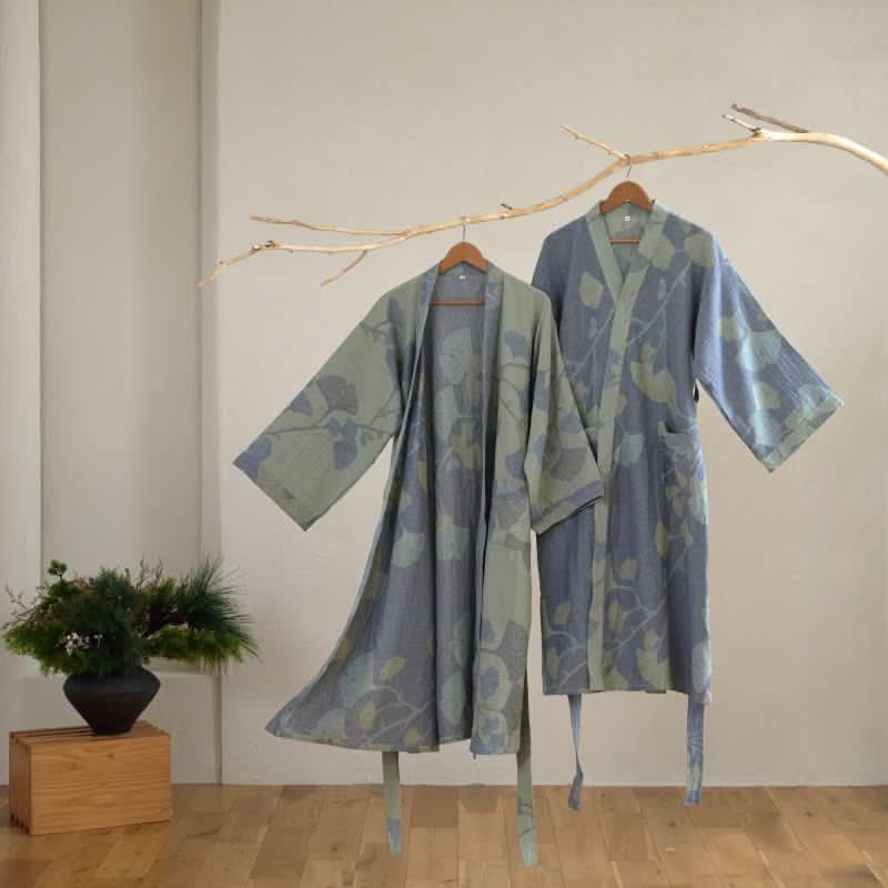 Luxe Organic Cotton Kimono Robe for Everyday Relaxation