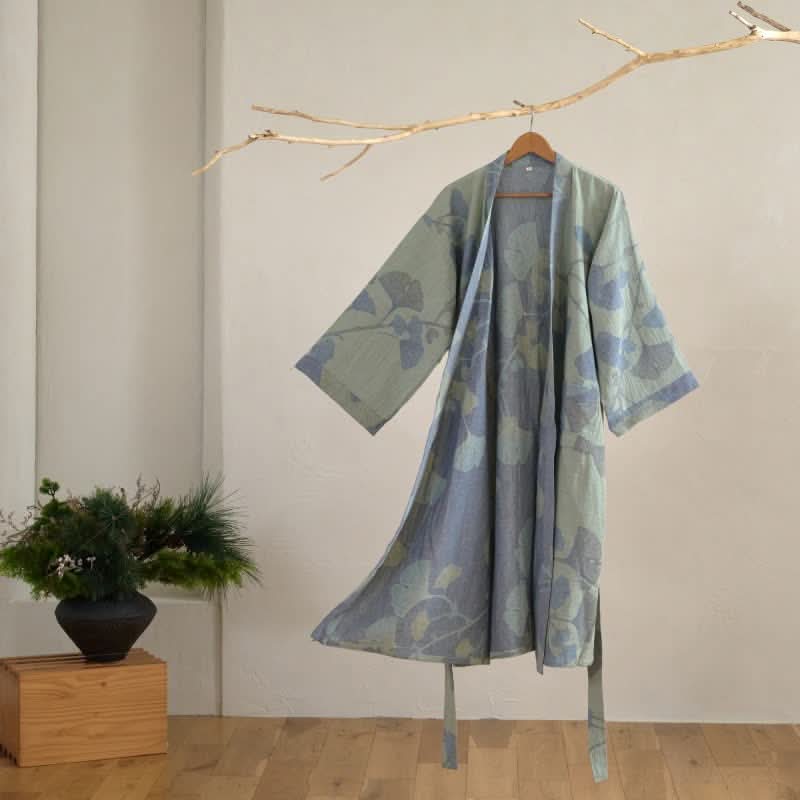 Luxe Organic Cotton Kimono Robe for Everyday Relaxation