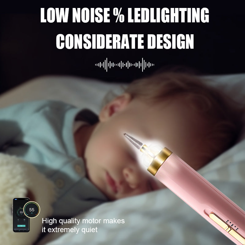 Ultimate Nail Care Tool | 5-in-1 Electric Polisher with LED Light