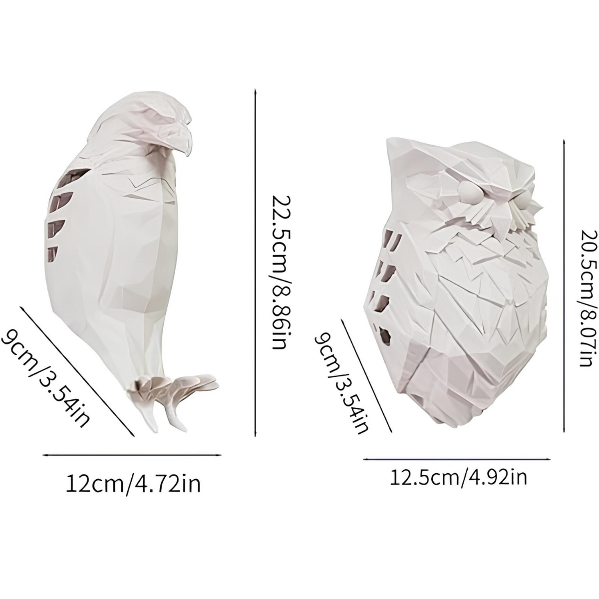 Wall Lamp with Luminous Wings Design