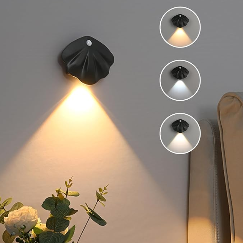 Motion-Activated Lamp with Smart Shell Design