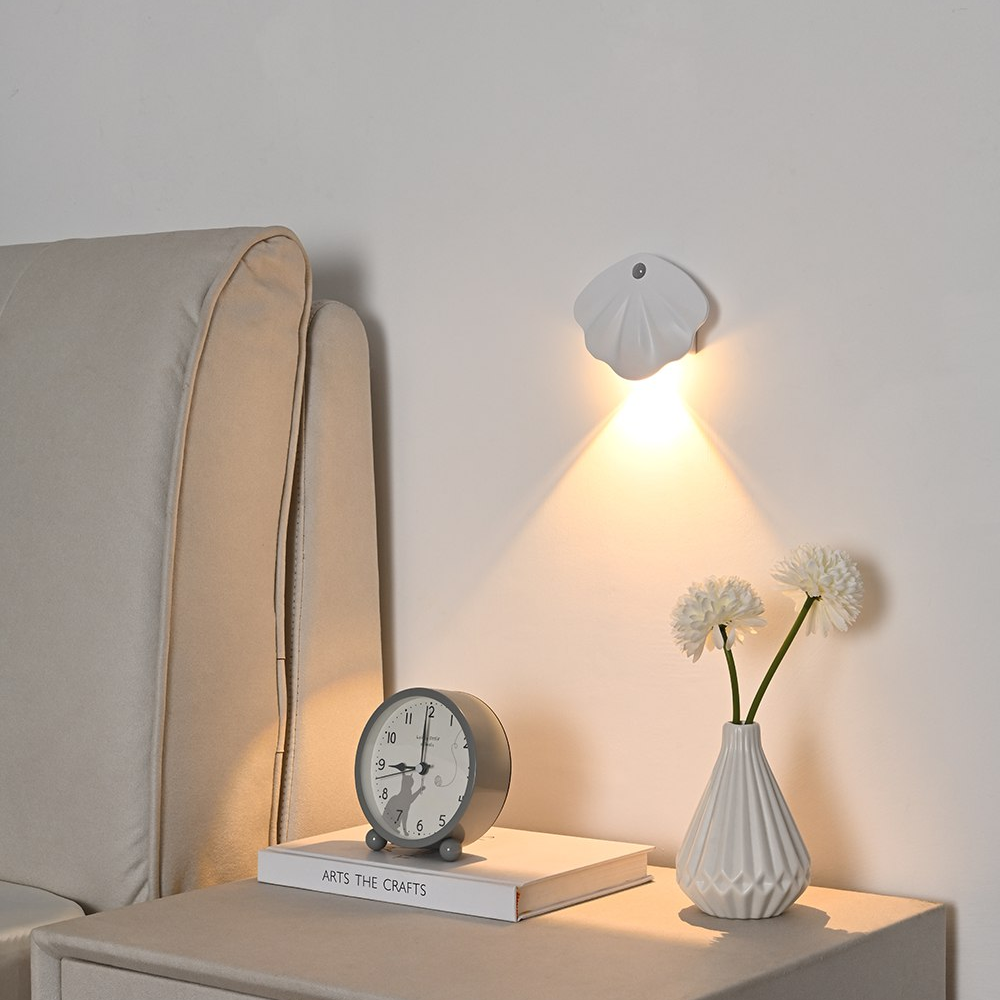 Motion-Activated Lamp with Smart Shell Design