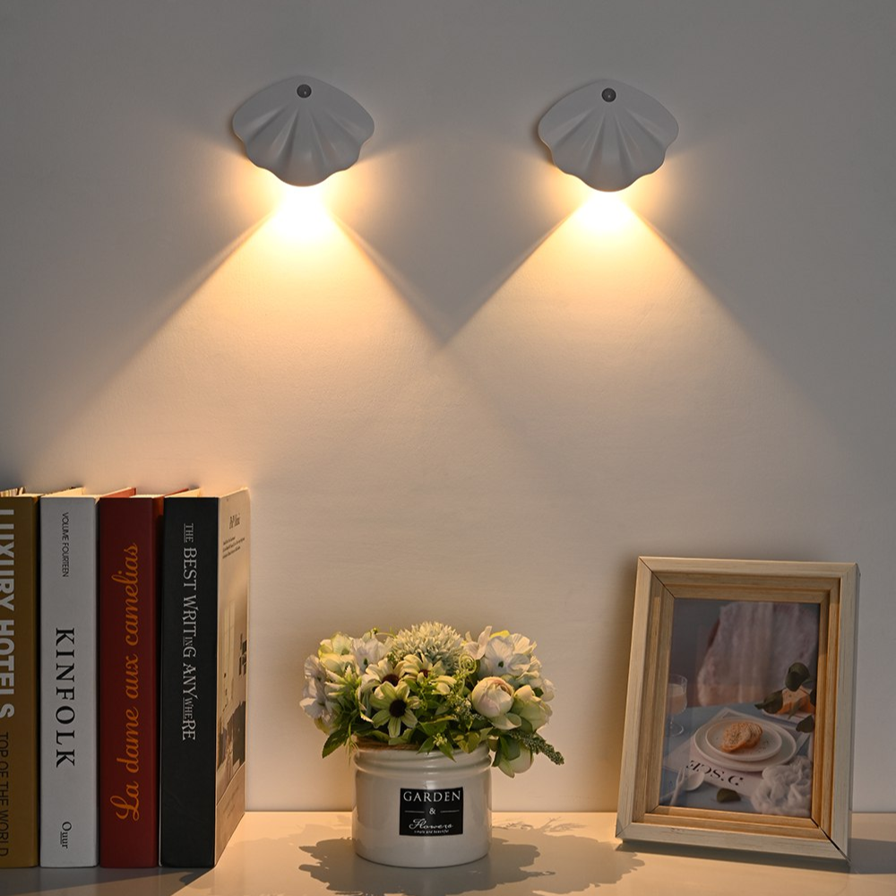 Motion-Activated Lamp with Smart Shell Design