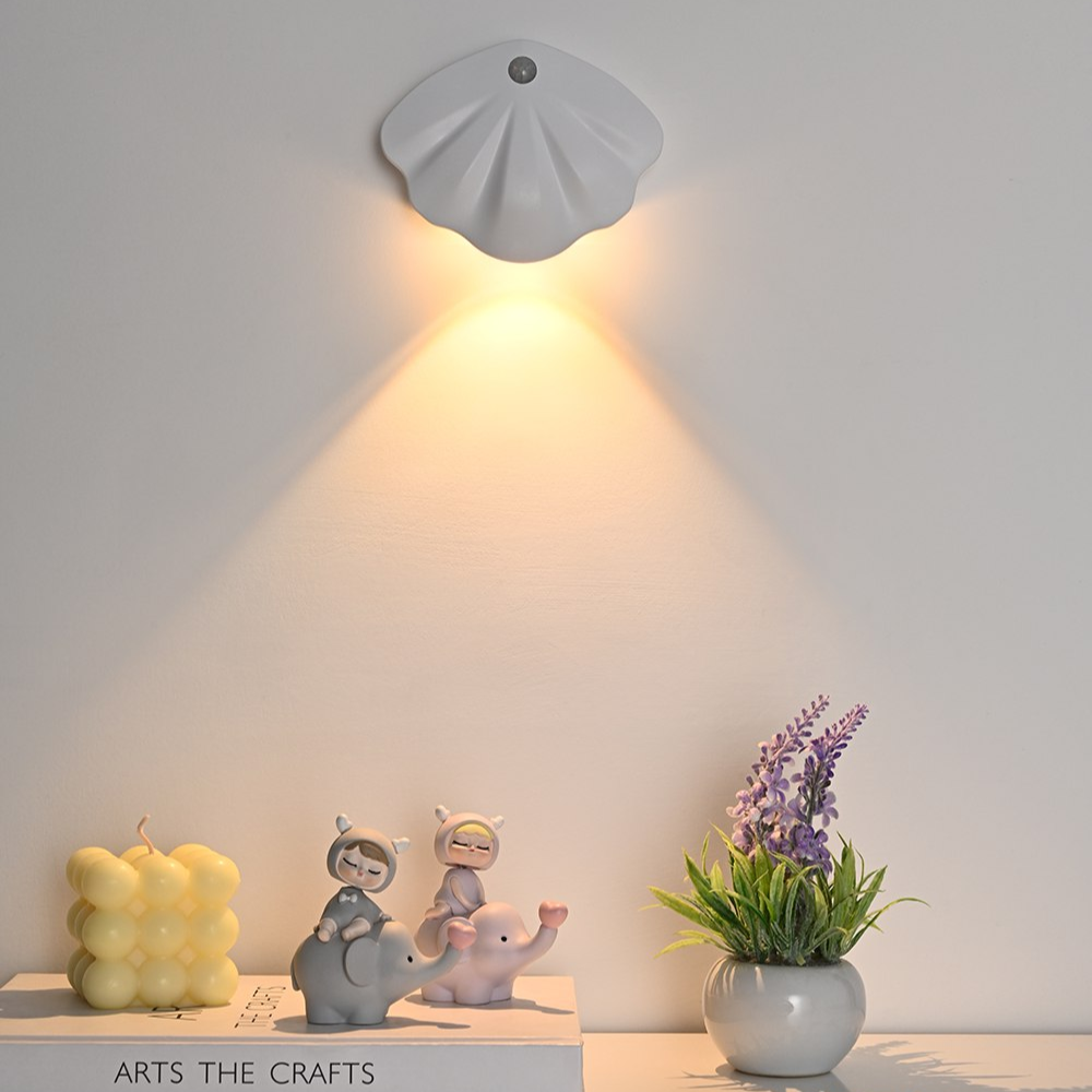 Motion-Activated Lamp with Smart Shell Design