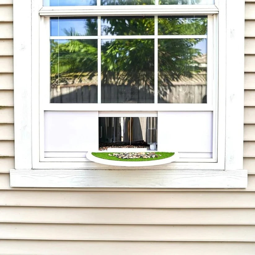 VistaBird | Clear Window Bird Feeder with Simple Suction Cup Setup