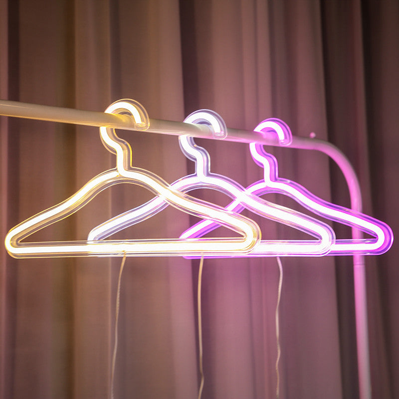 Colorful Hanger Light - Neon Design