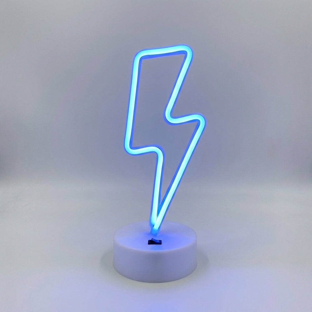 Table Lamp in Neon Design