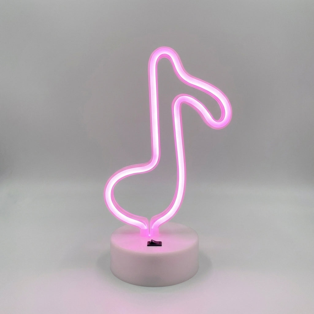 Table Lamp in Neon Design
