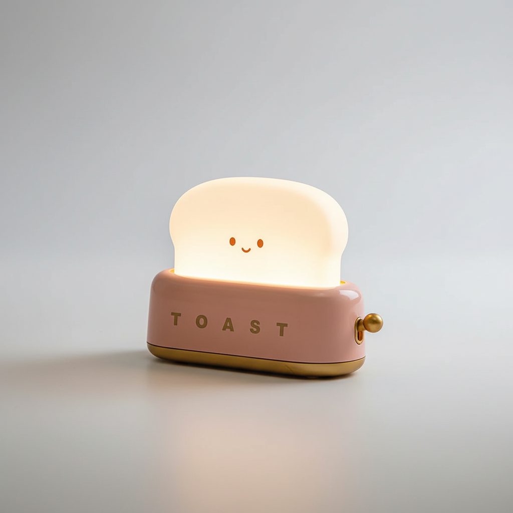 Adorable Toast Shaped Night Light - ToastleGlow