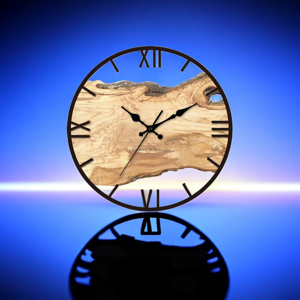 Clear Acrylic Wall Clock – Modern Design