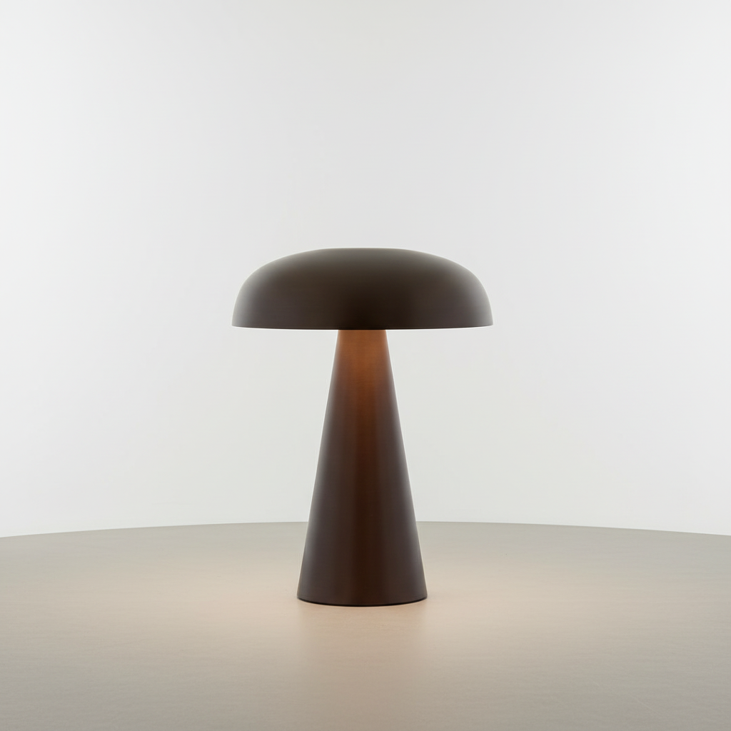 LumaGlow | Versatile Mushroom-Shaped Lamp with Adjustable Lighting