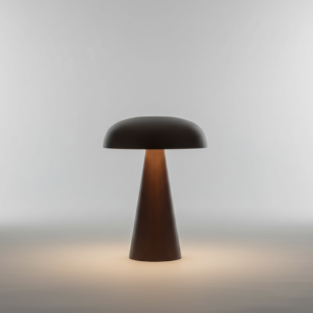 LumaGlow | Versatile Mushroom-Shaped Lamp with Adjustable Lighting
