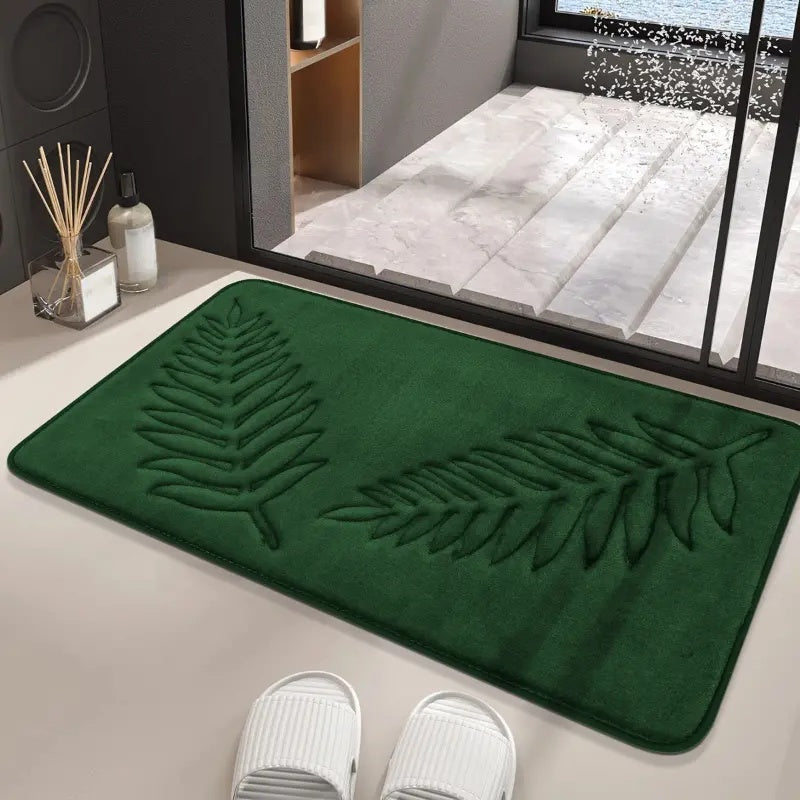 Luxurious Memory Foam Bath Mat Duo with Non-Slip Backing