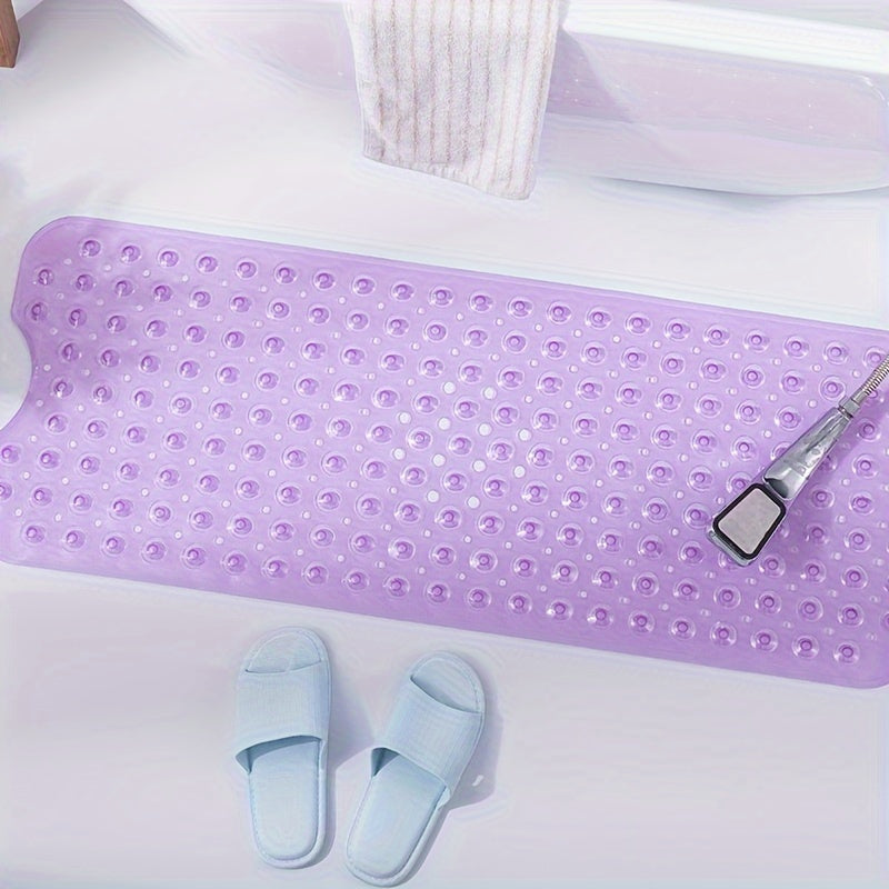 Premium Non-Slip Bath Mat with Suction Cups – Machine Washable