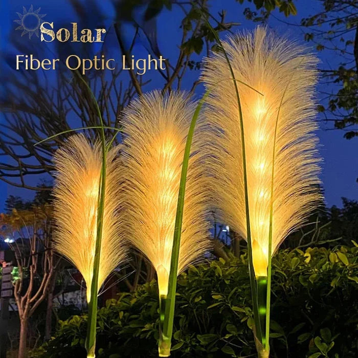LuxeGlow | Elegant Wicker Garden Lights for Outdoor Charm