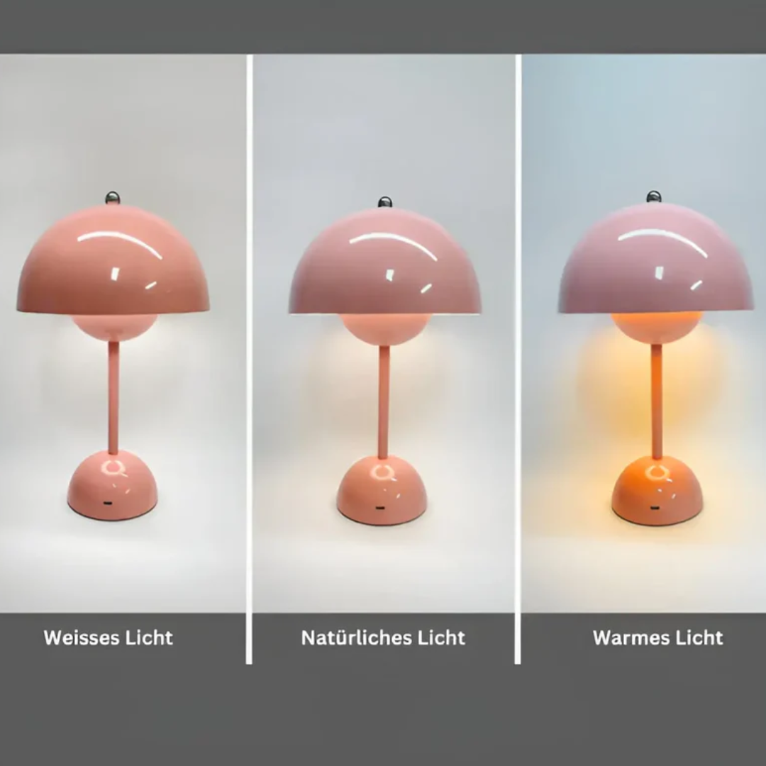 LuxeGlow | Portable Lamp with Customizable Brightness | Elegant Design for Any Space