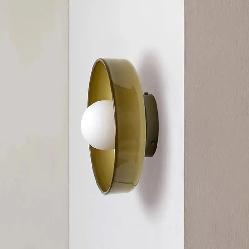 Elegant Glass Flush Mount Ceiling Fixture for Soft Lighting