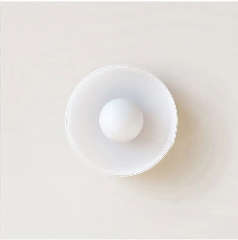 Elegant Glass Flush Mount Ceiling Fixture for Soft Lighting
