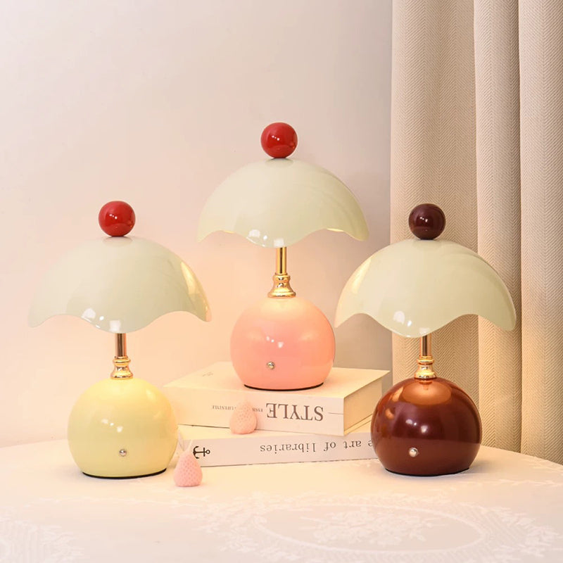 Stylish LED Table Lamp with USB Rechargeable Feature