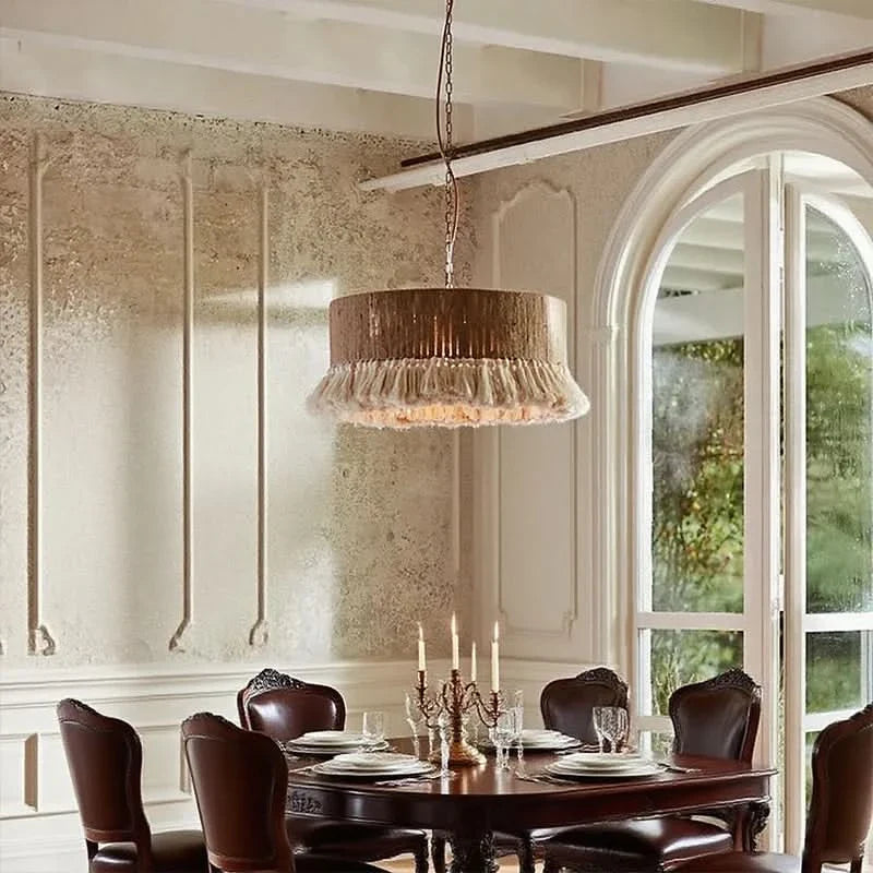 Hemp Haven – Natural Rope LED Hanging Light Fixture