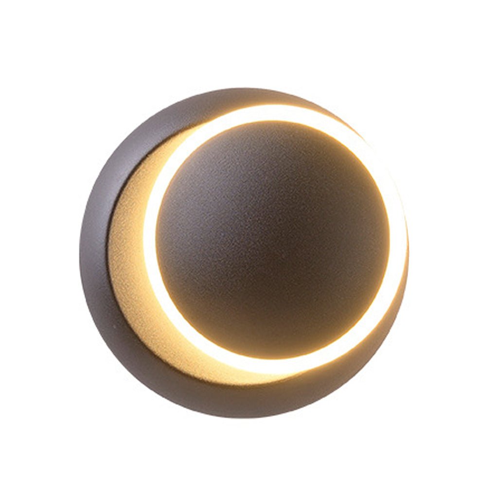 Adjustable 360° LED Wall Fixture in Sleek Aluminum
