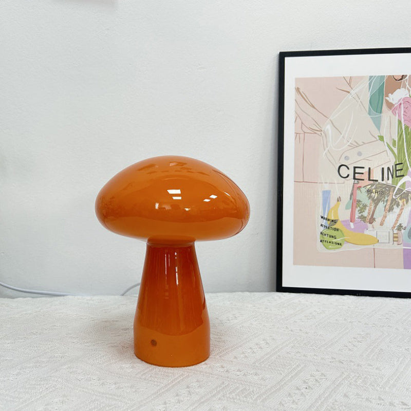 Chic Mushroom-Shaped LED Table Lamp with USB Power