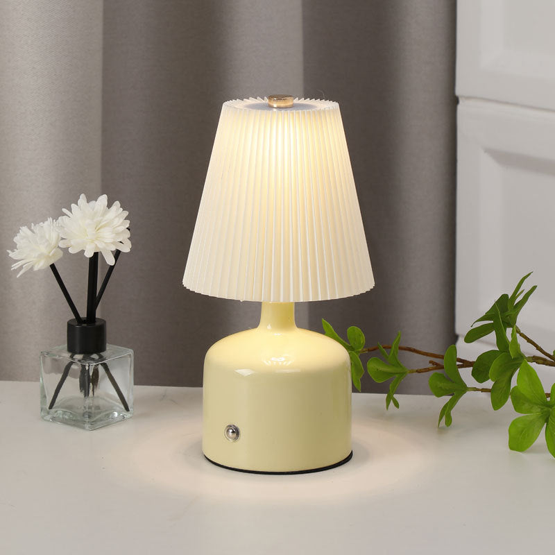 Wireless Touch-Controlled LED Lamp with Adjustable Brightness