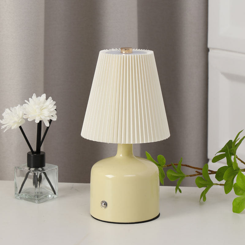 Wireless Touch-Controlled LED Lamp with Adjustable Brightness