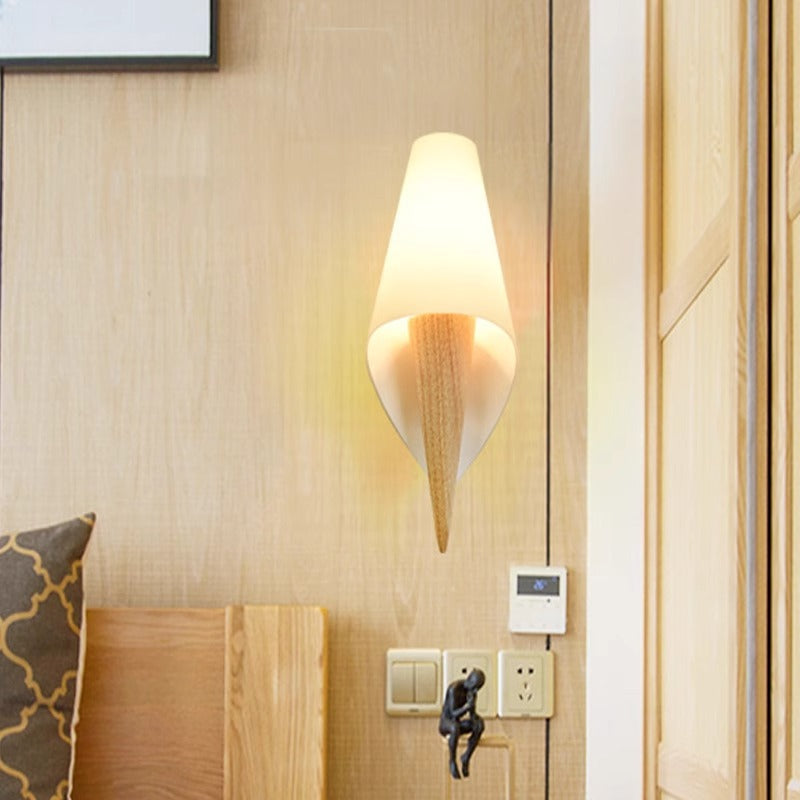 Elegant Wall-Mounted Light Fixture with E27 Base