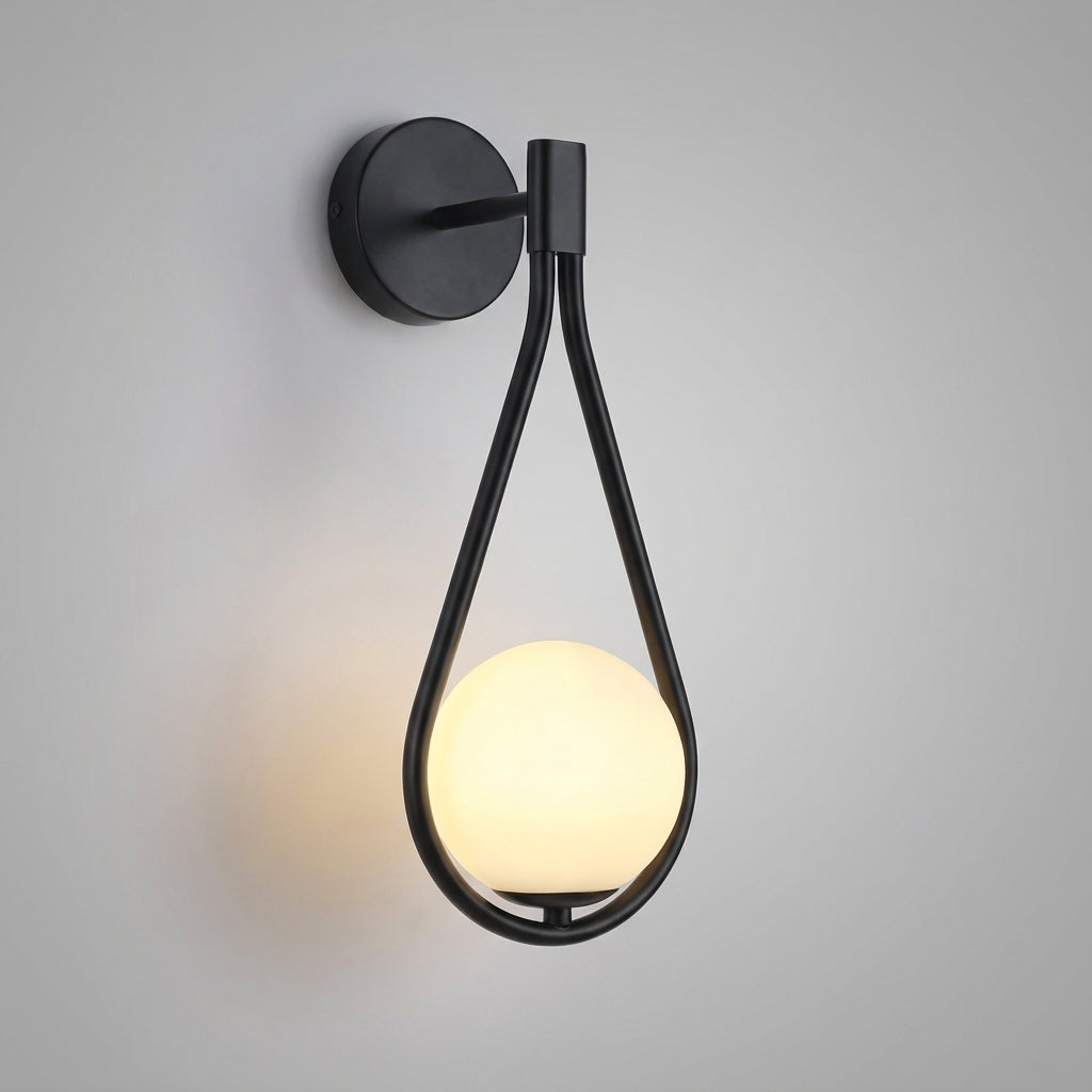 Teardrop Light Fixture with Nordic Design