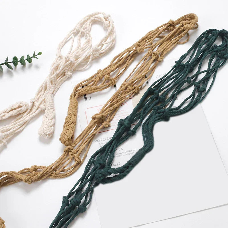 Soft Cotton Storage Holder for Hanging Organization