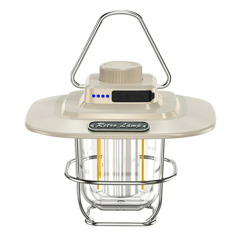 HeritageLight | Rechargeable Retro LED Lantern for Camping