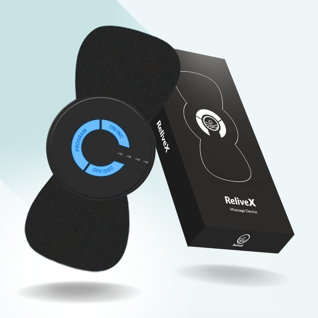 ReliefWave | Portable Muscle Massager with 6 Modes & 19 Intensities