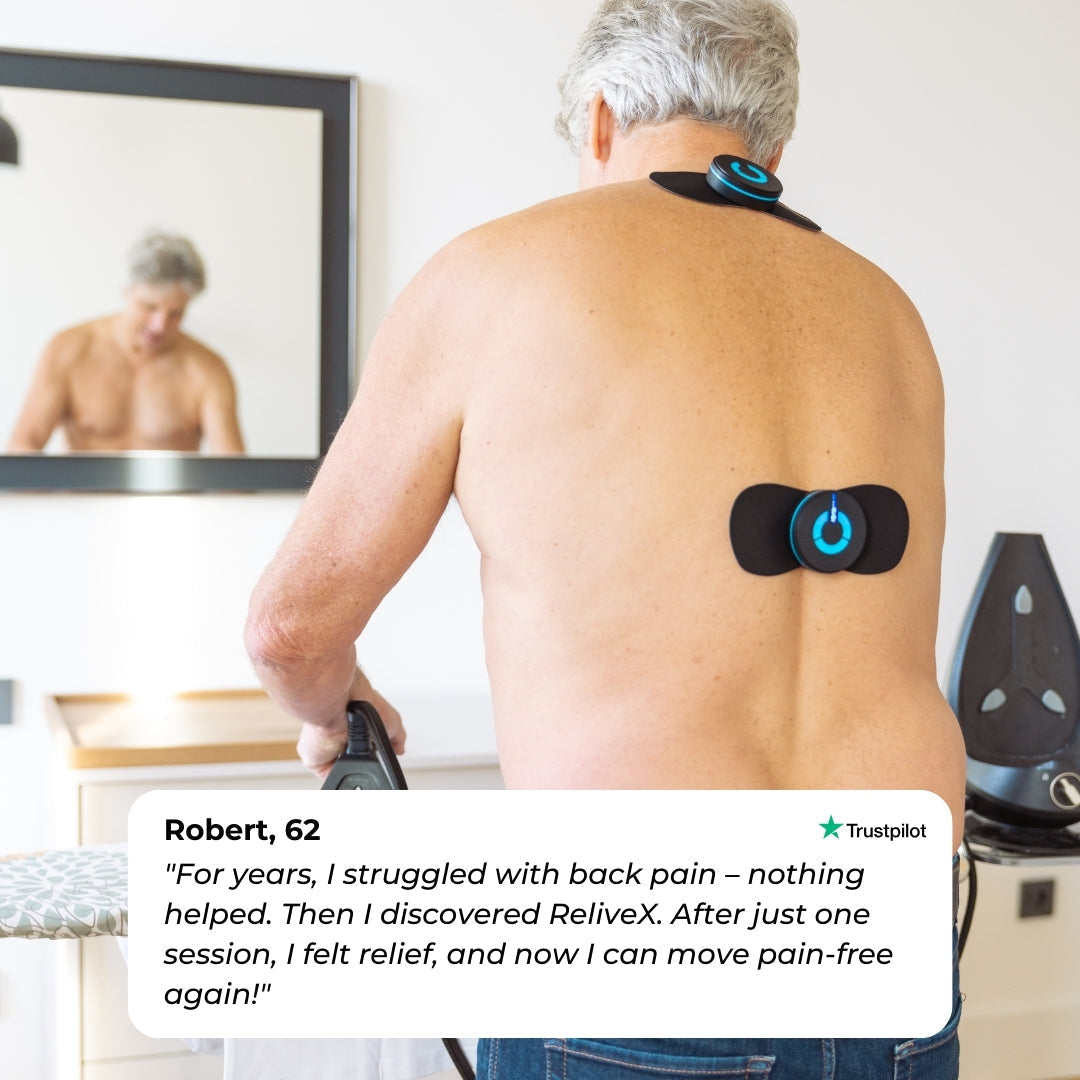 ReliefWave | Portable Muscle Massager with 6 Modes & 19 Intensities
