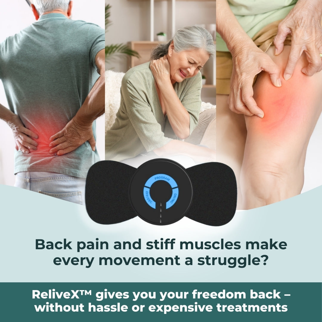 ReliefWave | Portable Muscle Massager with 6 Modes & 19 Intensities