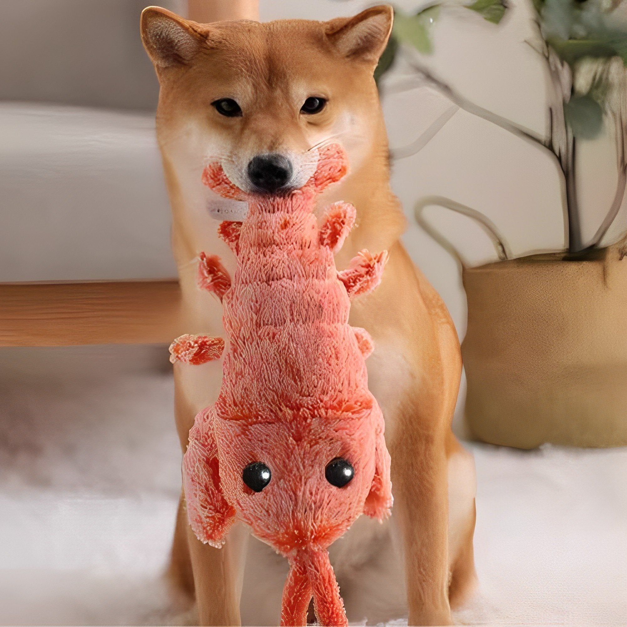 Lively Lobster Engaging Pet Toy