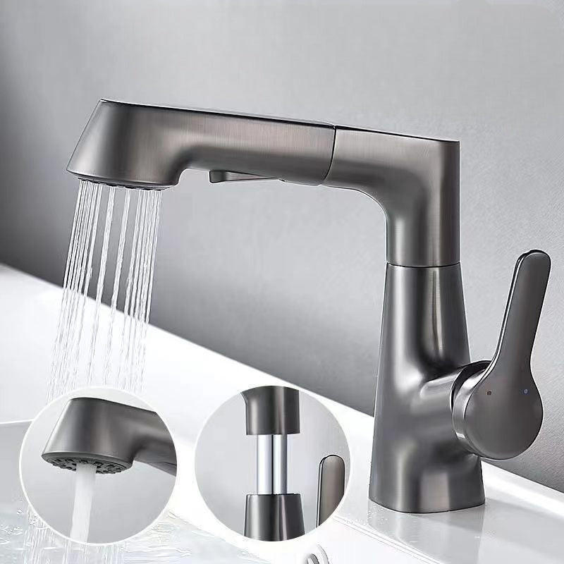 Versatile Bathroom Faucet with 360-Degree Hand Shower