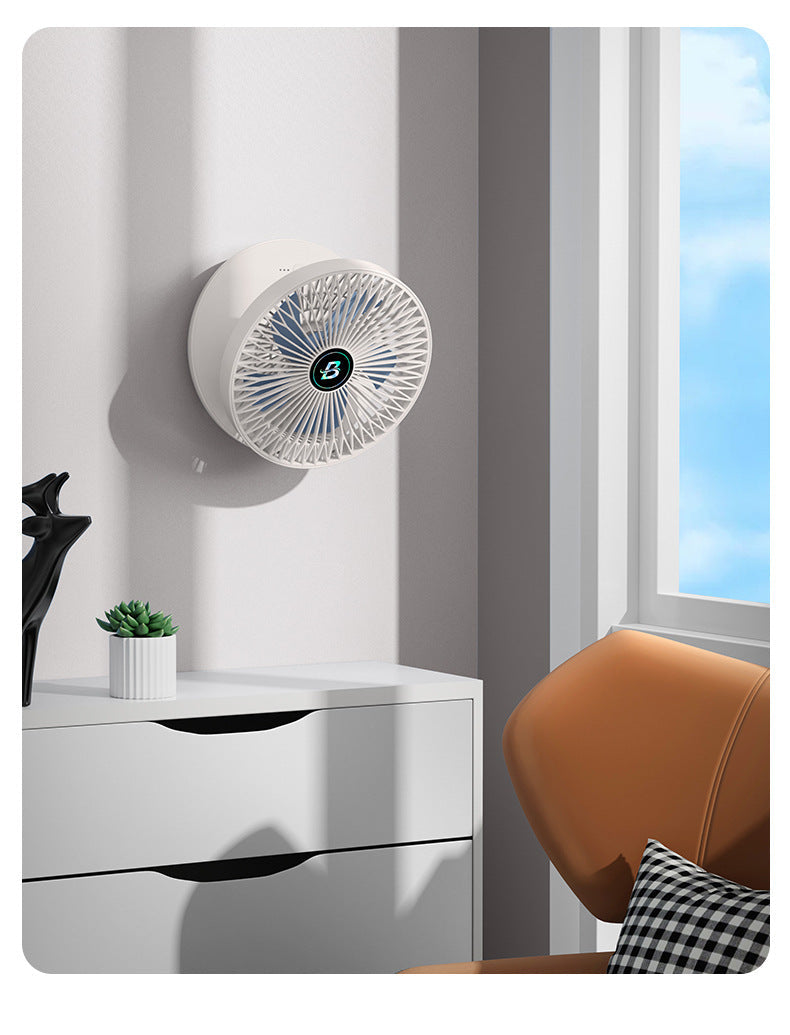Compact Portable Fan - Foldable Design for Easy Cooling