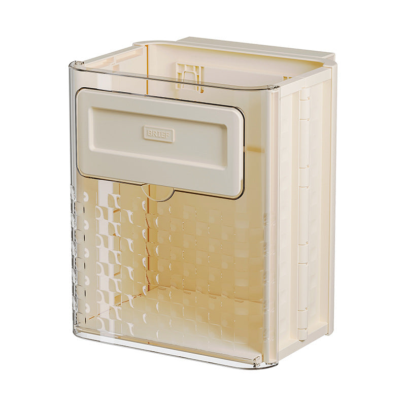 Convenient Cabinet-Mounted Waste Bin, 10L Capacity