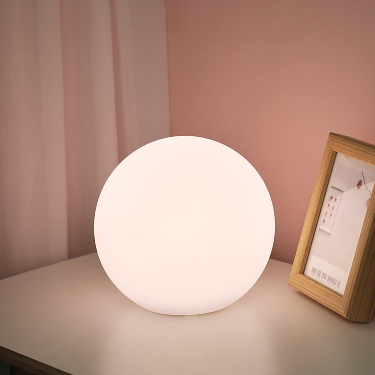 Sphere Light, Rechargeable LED with Remote Control