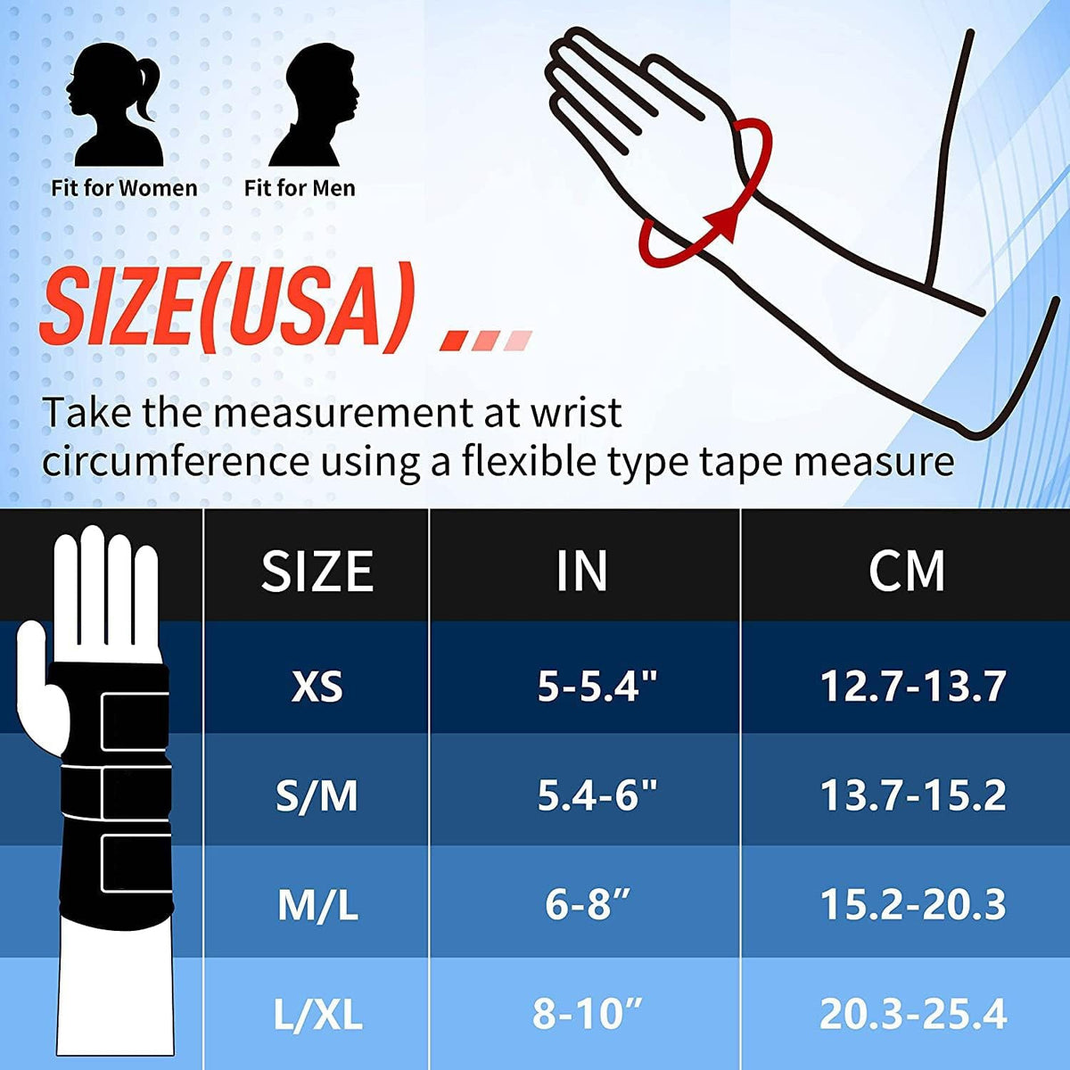 Versatile Wrist Support Brace for Pain Relief