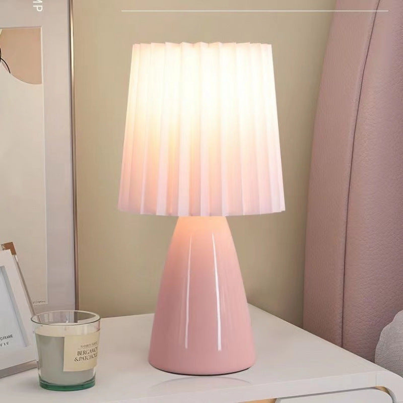 Chic Ceramic Table Lamp with Adjustable LED Lighting