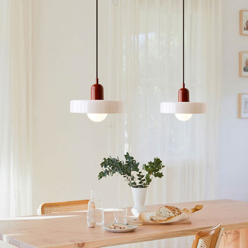 Bauhaus Style Colorful Pendant Light Fixture