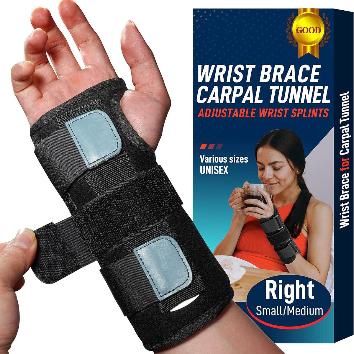 Versatile Wrist Support Brace for Pain Relief