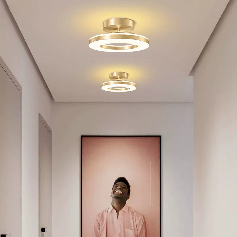 Versatile LED Ceiling Light with Adjustable Color Options