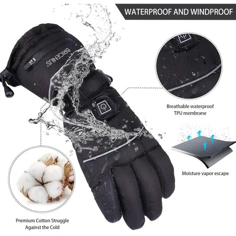 Insulated Smart Heating Gloves - 2 Pairs