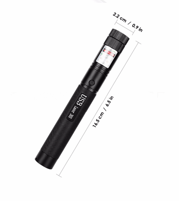Versatile Green Laser Pointer with Travel-Friendly Design
